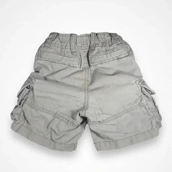 4/$20 Baby Gap Gray Cargo  Shorts - Picture 4 of 5